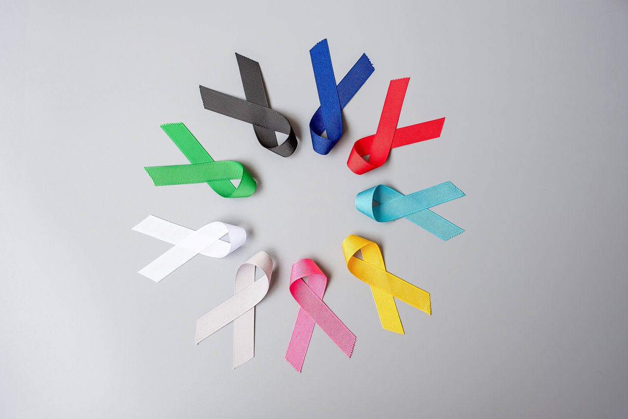 Different cancer ribbons